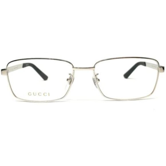 Gucci Men's Silver Grey Eyeglasses!
